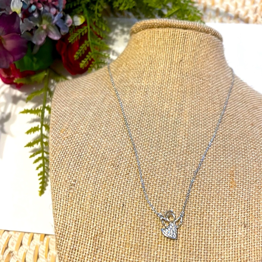 Necklace‎ with angel pendant in stainless steel gold silver 18"